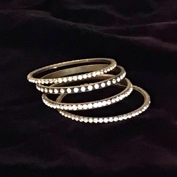 A Quartet of Sparkly Bracelets - Picture 3 of 8